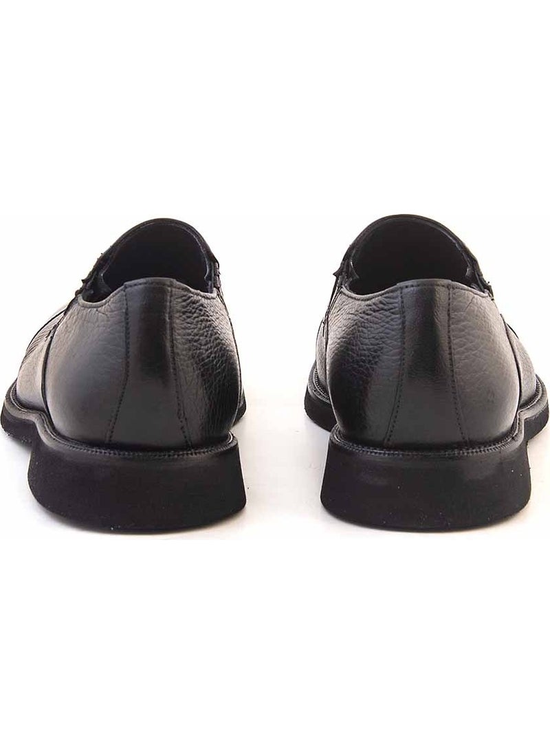 Kemal Tanca Gold Leather Laceless Men's Classic Shoes A3700-4  - Image 4