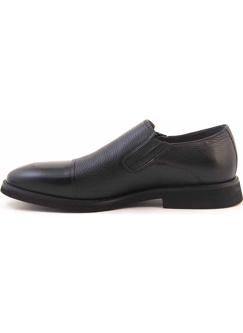 Kemal Tanca Gold Leather Laceless Men's Classic Shoes A3700-4  - Image 2
