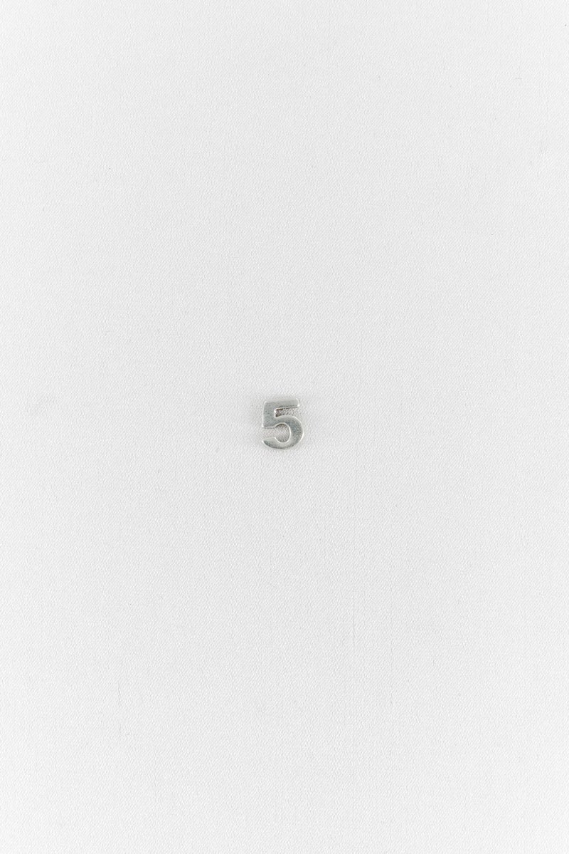 ALEX AND ANI Numerology Five Charm, Silver  - Image 2