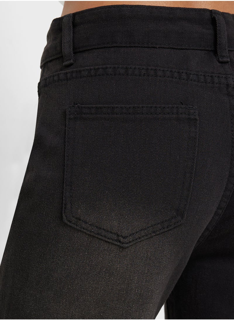 Ginger Mid Rise Straight Fit Jeans  - Image 5