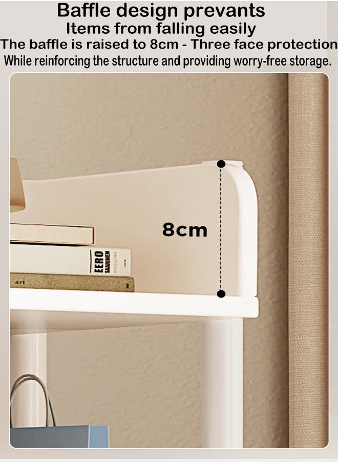 Six Layer Storage Bookshelf Multi Layer Floor Standing Storage Rack (83*24*170 cm)