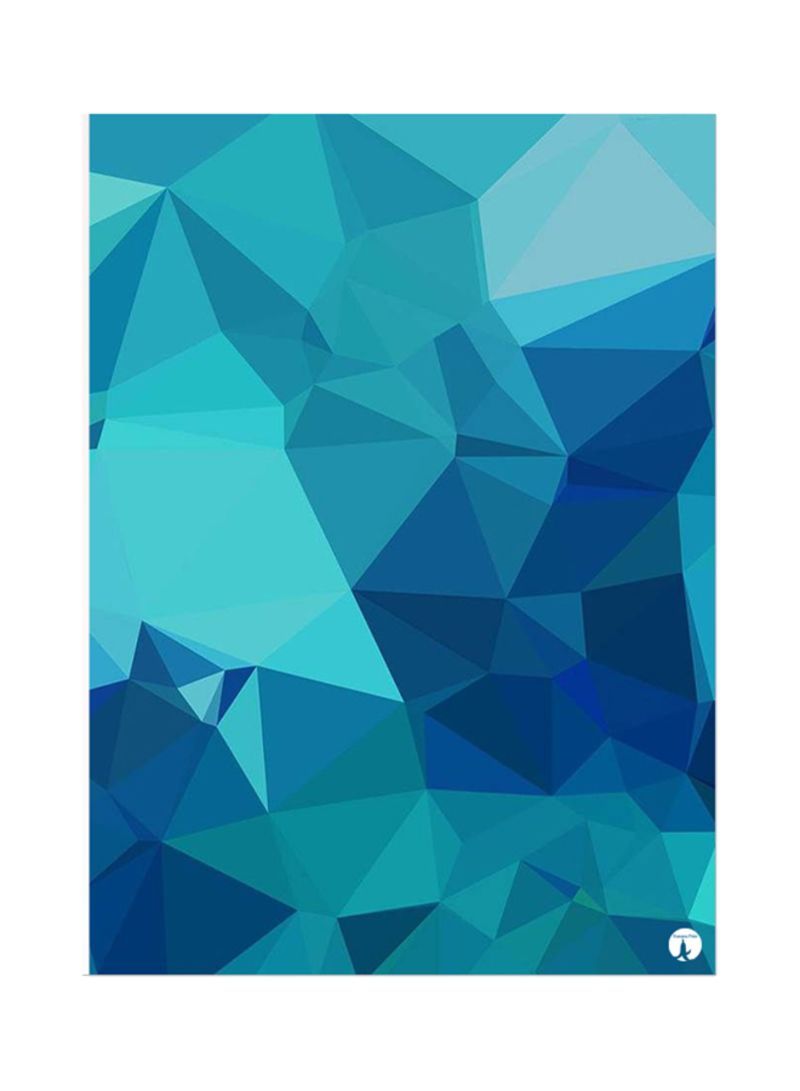 RKN Triangles Mouse Pad Blue