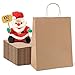 METRONIC Paper Gift Bags 10x5x13 100Pcs Brown Paper Bags with Handles Bulk Kraft Paper Bags for Birthday Shopping Retail Small Business - Image 1