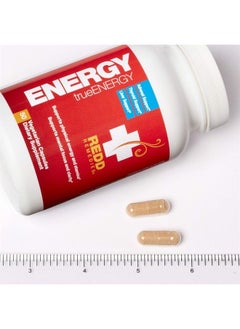 REDD REMEDIES , True Energy, Support for Focus, Stamina and Stress Relief, 50 Capsules  - Image 3