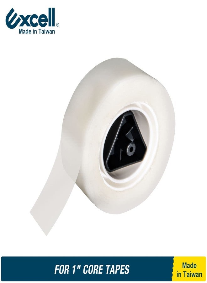 Excell EX-115BK Mini Desktop Tape Dispenser (1" core) with Adhesive Bottom, Tape Dispenser Desk for Home, Office, School and Gift Store Wrapping Purpose- 1Pack (1) - Image 2