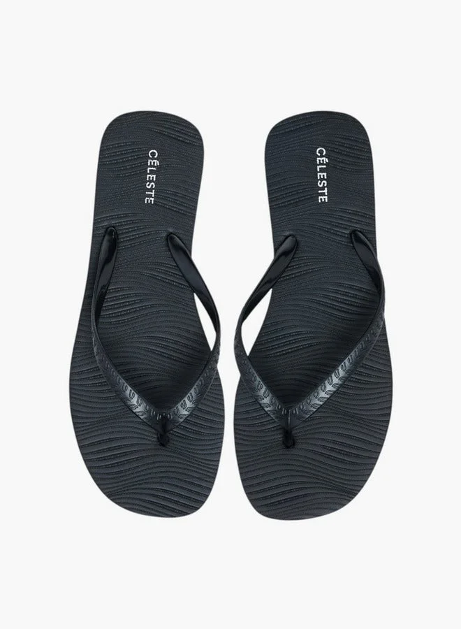 سيليست شباشب نسائية بنعل مزخرف