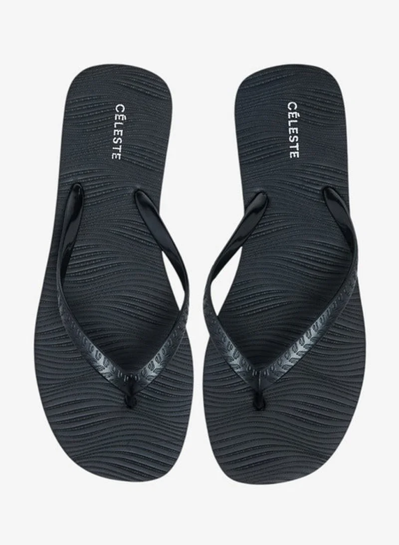 Celeste Women's Textured Thong Slippers