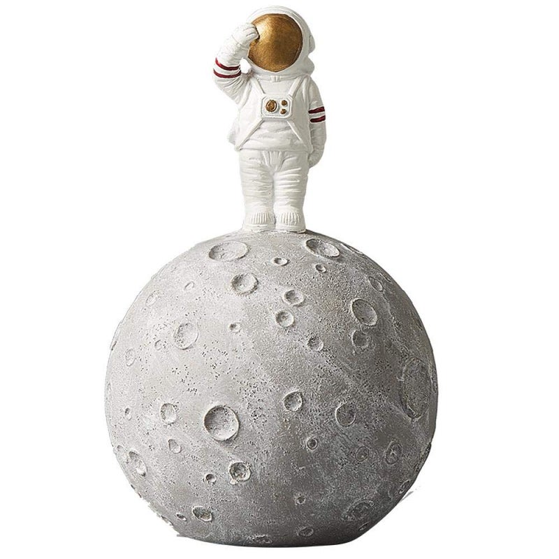Gaolinci Astronaut Planet Coin Bank Money Box Piggy Bank Home Decoration