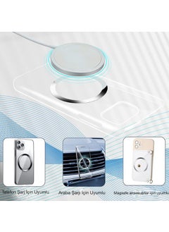 Livx Power Metal Magsafe Ring Ring Compatible with iPhone 8VE and Above Models 2 Pack LVRNG2LI  - Image 3