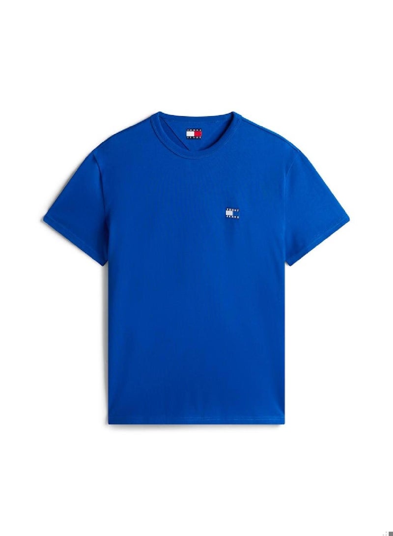 TOMMY JEANS Tonal Tommy Badge Crew Neck T-Shirt - Image 4