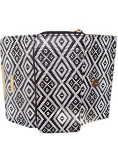 My Geppeto Bag Women Black White Colorful Patterned Handbag Wallet  - Image 3