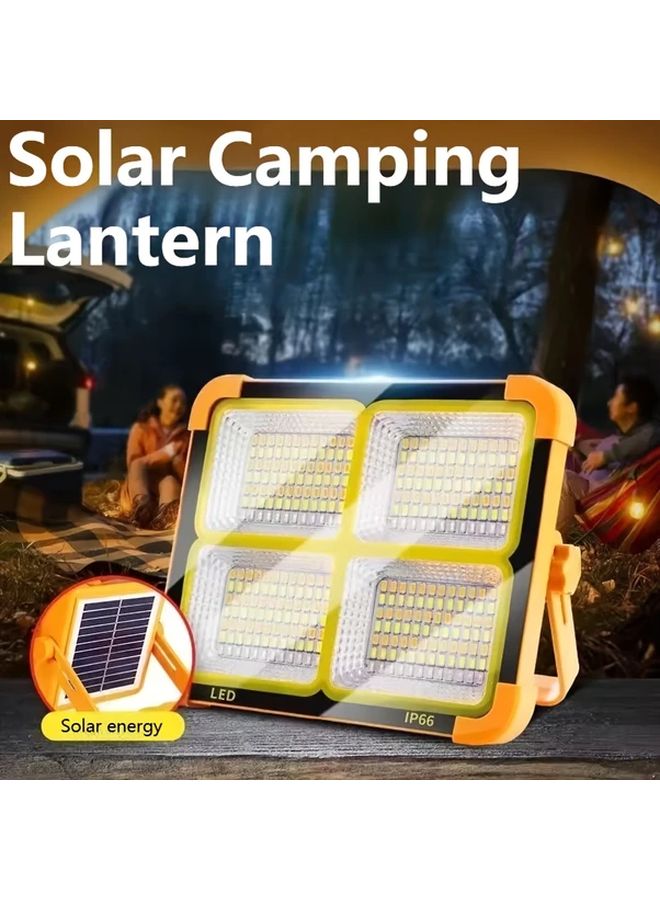 1pc Solar Rechargeable Work Lamp with Magnetic Base LED Display Outdoor Camping - Image 3