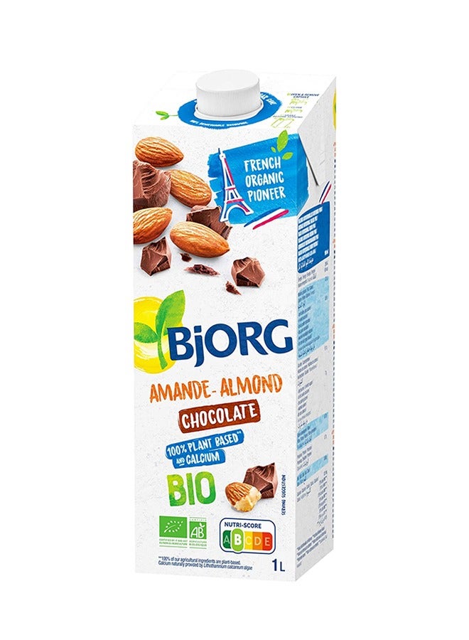 Bjorg Organic Almond Chocolate Milk 1L - Image 1