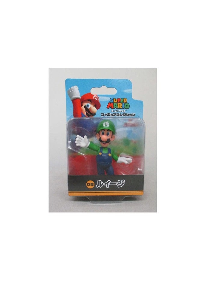 MARIO BROS AUTHENTIC Nintendo LUIGI Figure in Collector's Box, 8 cm - Image 1