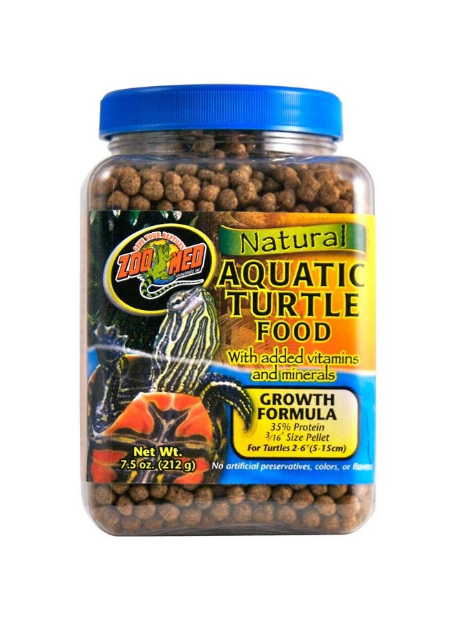 Zoo Med Aquatic Turtle Food Growth Formula 13 oz. - Image 1