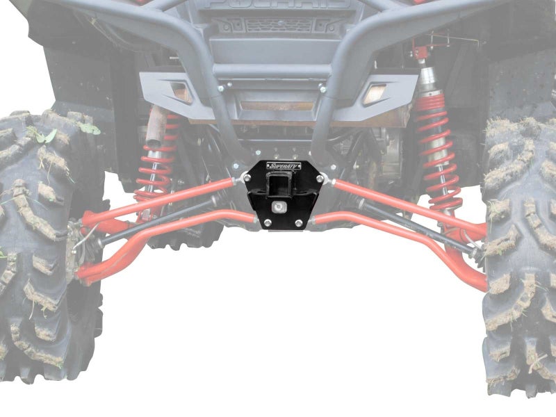 SuperATV 2 Rear Receiver Hitch for 20112014 Polaris RZR XP 900 20122014 Polaris RZR XP 4 900 UTV Includes Cotter Pin and Hitch Pin Made of 316 HeavyDuty Steel Tow up to 1500 Lbs