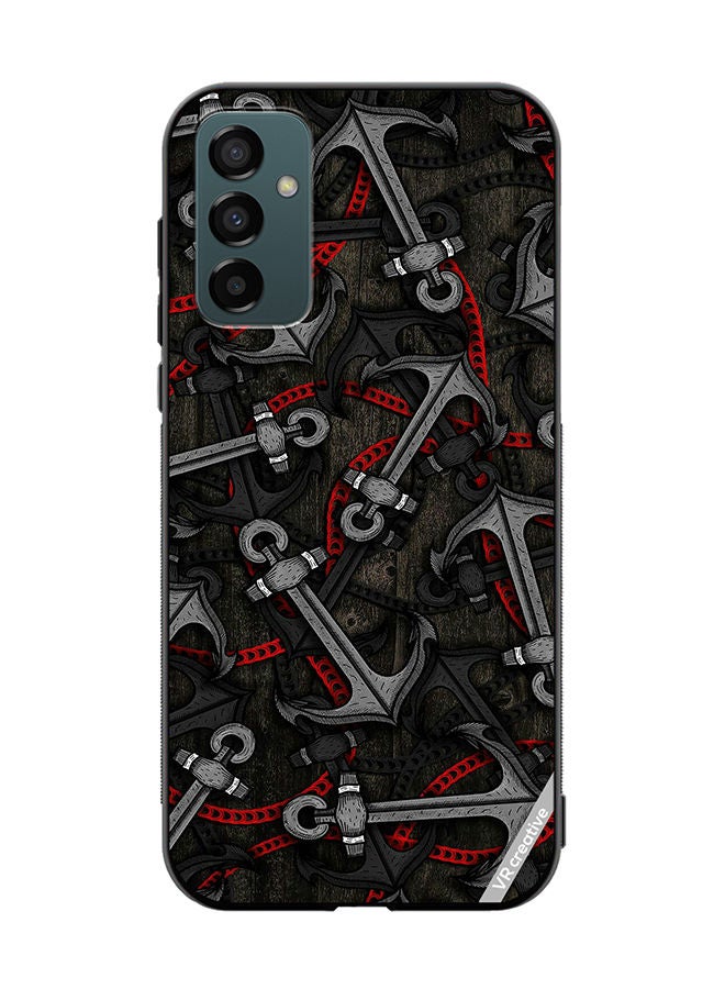 VR CREATIVE Protective Case Cover For Samsung Galaxy F13/M13 Anchor Leggings Design Multicolour - Image 1