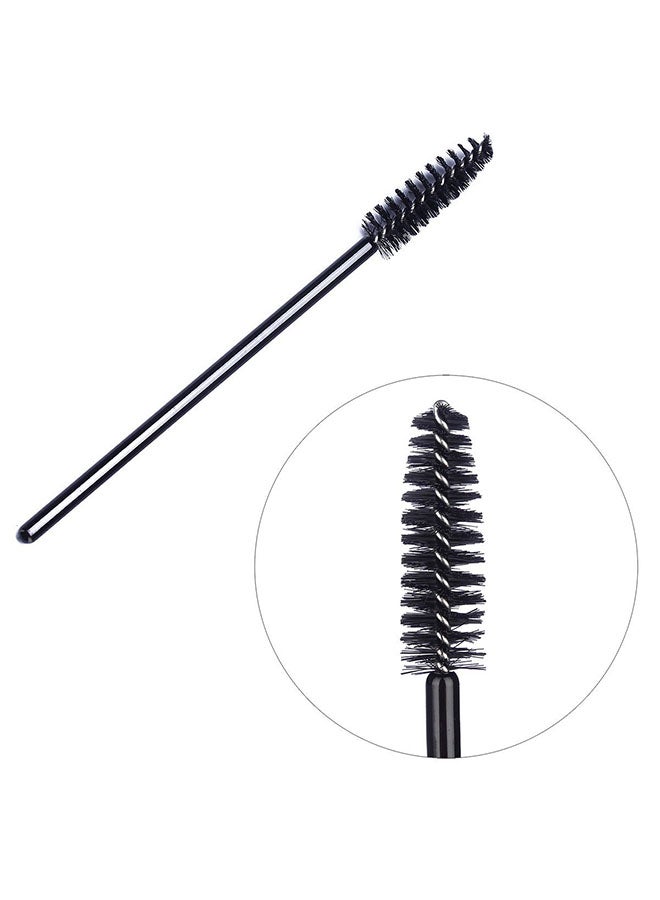 CYTHERIA 100-Piece Disposable Eyelash Mascara Applicator Wand Brush Black - Image 3