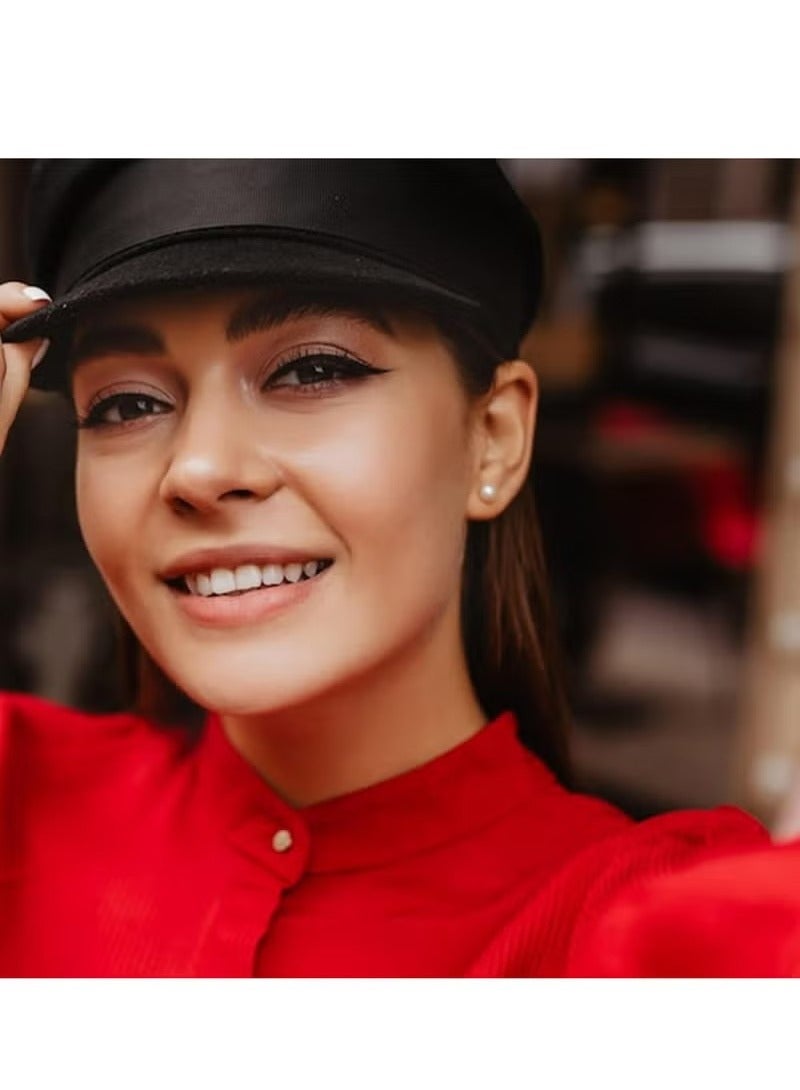 New 925 Sterling Silver Freshwater Pearl Stud Earrings, 6mm, 1 Pair for Women - Image 5