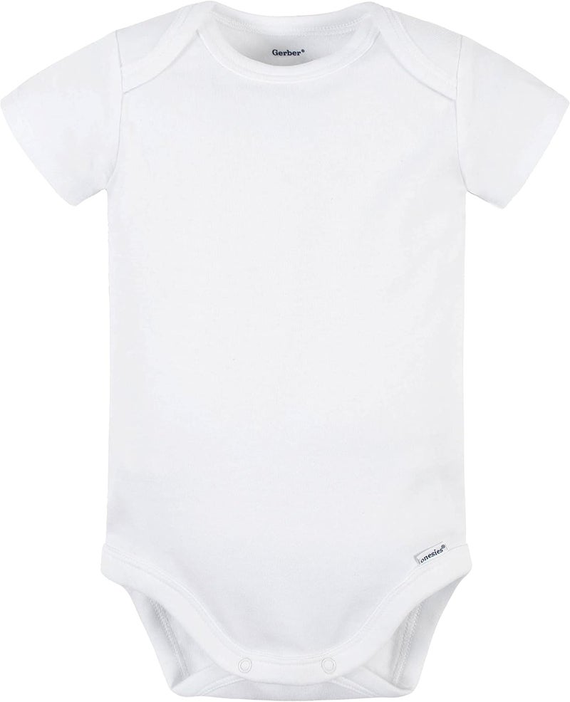 Gerber unisex-baby 5 Pack Onesies Multi-Packs Bundle Interlock 180 gsm Shirt (pack of 5) - Image 2