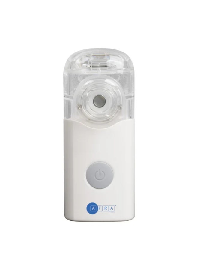 عفرا جهاز رذاذ شبكي أفرا AF-401MN | محمول وهادئ | يعمل بالبطارية | مع ملحقات | لون أبيض | مرفق معه مجانًا ميزان حرارة رقمي AF-300DTFT - Image 5