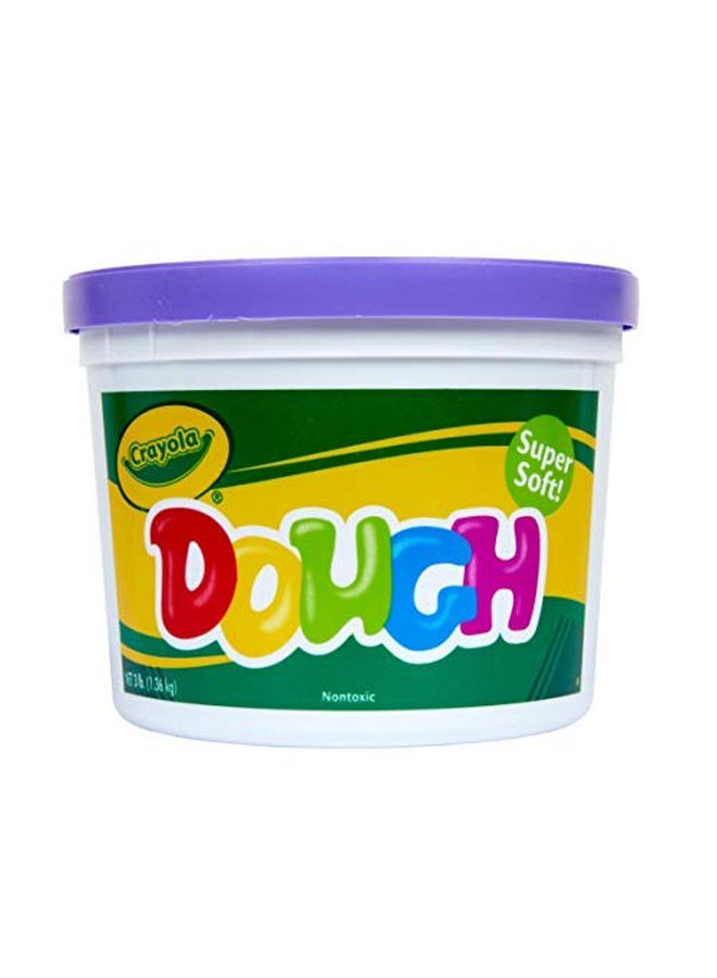 Crayola عجينة دلو أرجوانية 3 رطل خالية من الفتات للفنون والحرف اليدوية - Image 1