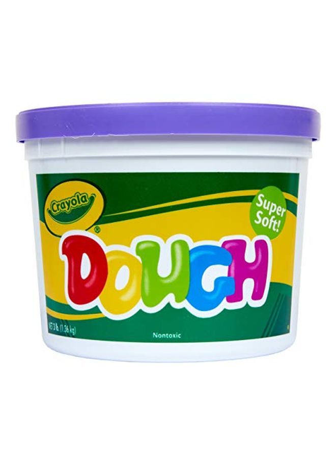 Crayola عجينة دلو أرجوانية 3 رطل خالية من الفتات للفنون والحرف اليدوية - Image 2