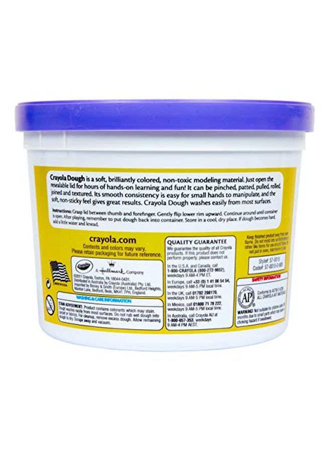 Crayola عجينة دلو أرجوانية 3 رطل خالية من الفتات للفنون والحرف اليدوية - Image 5