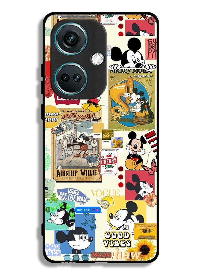 Tolwak OnePlus Nord CE3 Protective Case Cover Chose Happy And Stickers - Image 1