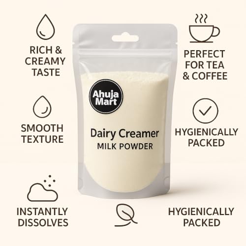 Ahuja Mart Ahuja Everyday Dairy Creamer Pouch 100G | Everyday Dairy Creamer, Everyday Dairy Whitener, Everyday Dairy Whitener Milk Powder | Rich & Creamy Taste | Premium Instant Milk Powder for Tea, Coffee & Beverages - Image 2