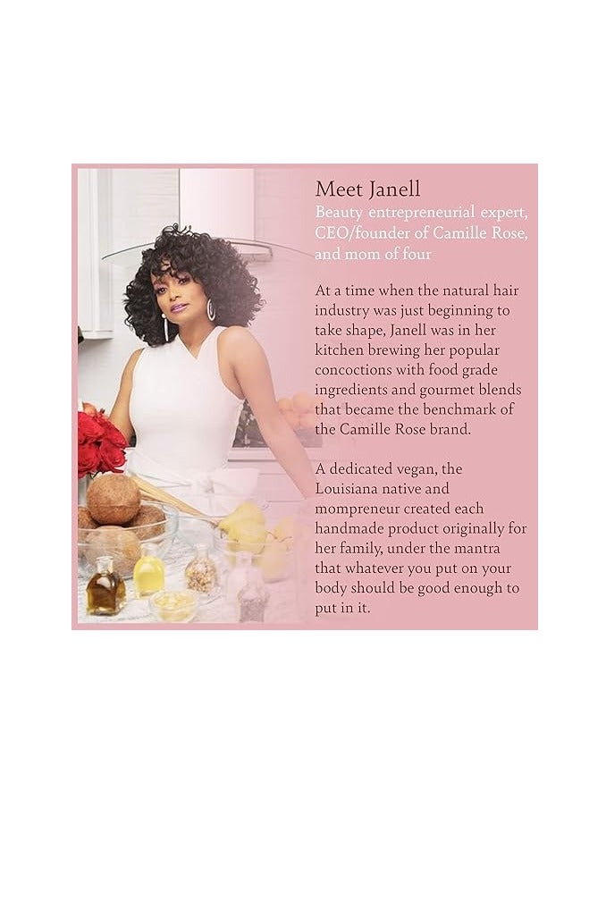 Camille Rose Naturals Clean Rinse Moisturizing & Clarifying Shampoo 8oz - Image 3