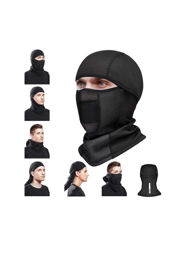 Generic Balaclava Ski Mask, Balaclava for Unisex, Windproof Full Face Mask Cover, Winter Face Cover Warmer Windproof for Skiing, Outdoor Work, Riding Motorcycle Snowboarding, Multifunctional Headwear  - Image 1