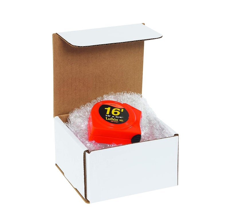 BOX USA BM774 7"L x 7"W x 4"H، أبيض (عبوة من 50) - Image 5
