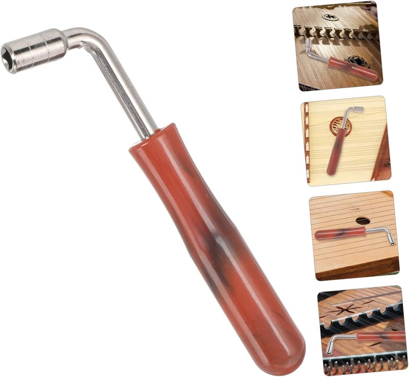 Professional Dulcimer Tuning Wrench Tool High Efficient Accessory for Hammered Dulcimer Tone Reliable Instrument Spanner for Tuning Parts and Accessories - Image 2