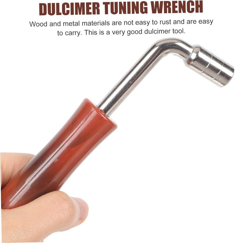 Professional Dulcimer Tuning Wrench Tool High Efficient Accessory for Hammered Dulcimer Tone Reliable Instrument Spanner for Tuning Parts and Accessories - Image 3