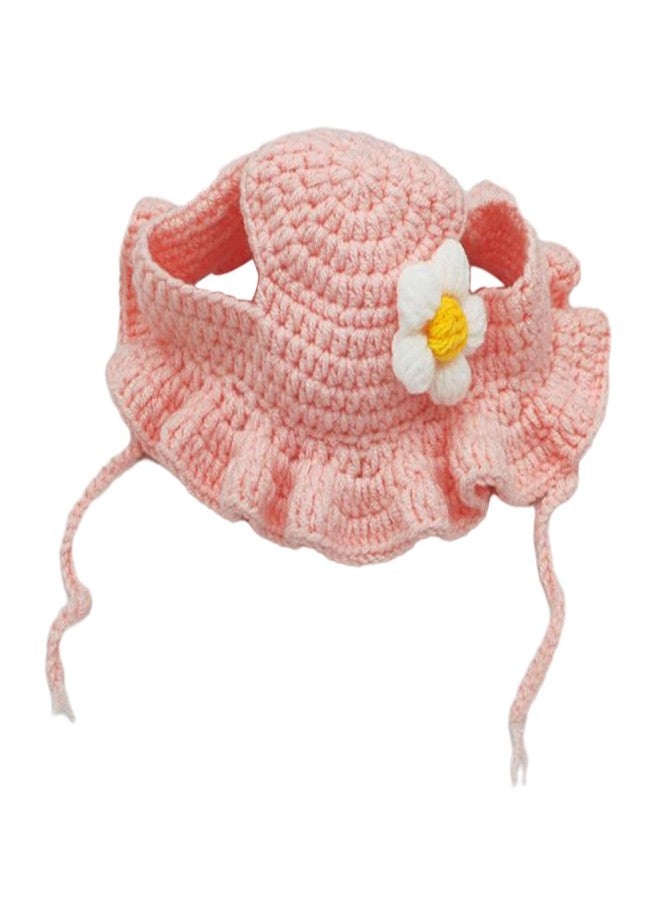ZOOMELLA Adorable Cat Hat Party Costume Accessory Winter Pet Hat for Cats Puppy Party Pink S - Image 4
