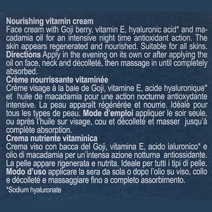 Comfort Zone [comfort zone] Renight Nourishing Vitamin Cream, Night Treatment To Nourish And Hydrate, Ideal For All Skin Types - Image 2