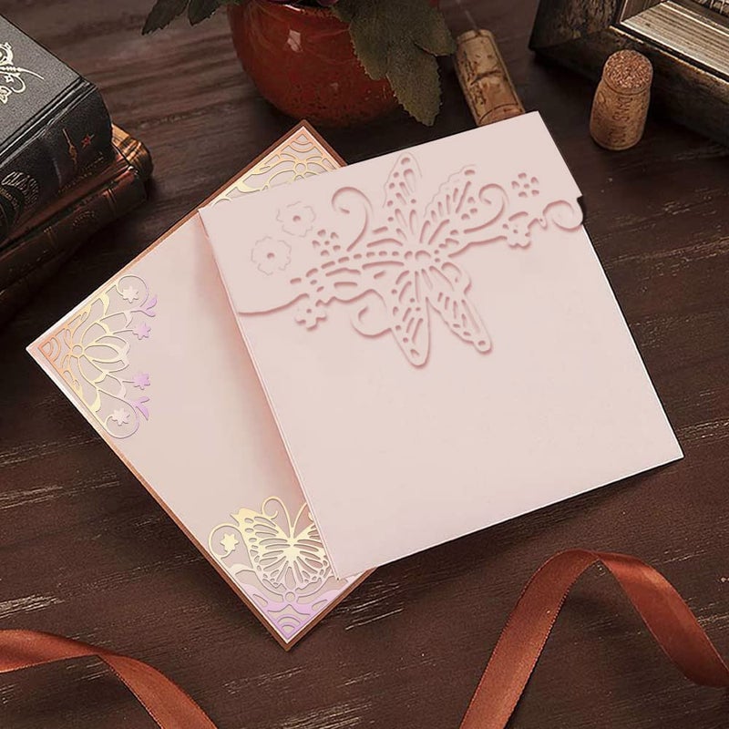 AFUNTA 8 Sets Dies for Card Making, Birthday Metal Die Cuts Rose Flower Bird Butterfly Cutting Dies Embossing Stencils for DIY Scrapbook Album Decorative, Scrapbook Card Making - Image 4