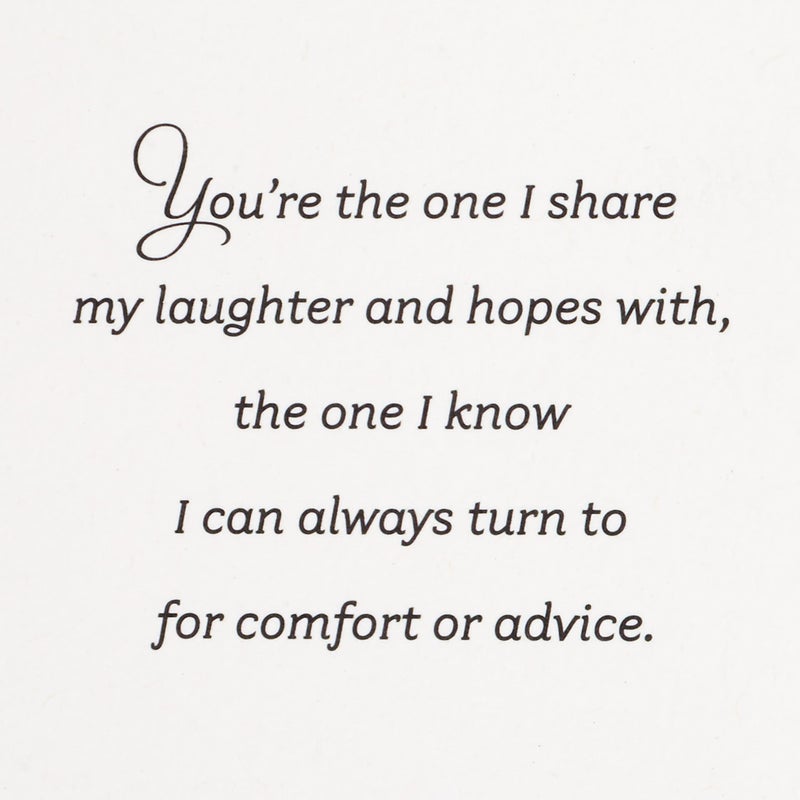 Hallmark Romantic Valentine's Day Card for Her (You're the One) for Anniversary, Love, Romantic Birthday, Sweetest Day - Image 3