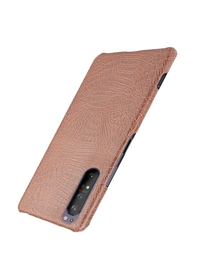 erorex Case For Sony Xperia 1 II Shockproof Crocodile Texture PC + PU Case - Image 3