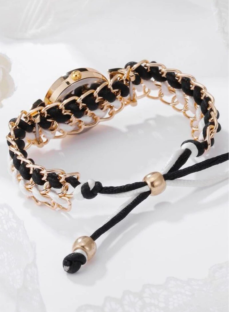 سلوجي ساعة نسائية أنيقة وعصرية بسوار قابل للتعديل - Image 3