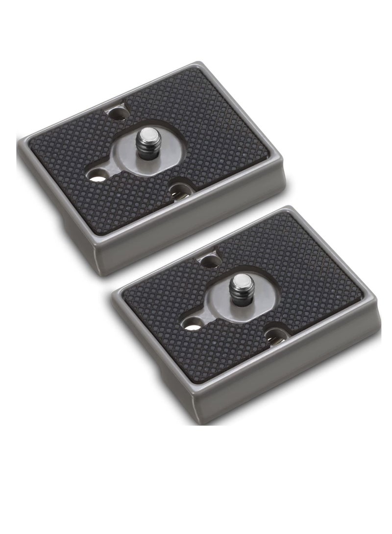200PL-14 Quick Release Plate, 2 Pieces Universal Tripod Plate, RC2 Quick Release Plate, with 1/4 Inch Screw for Camera Tripod Ball Head - Image 3