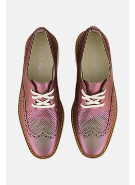 COLE HAAN Women Broad Og Pltform Wingtp Lace Up Casual Shoes, Brown  - Image 2