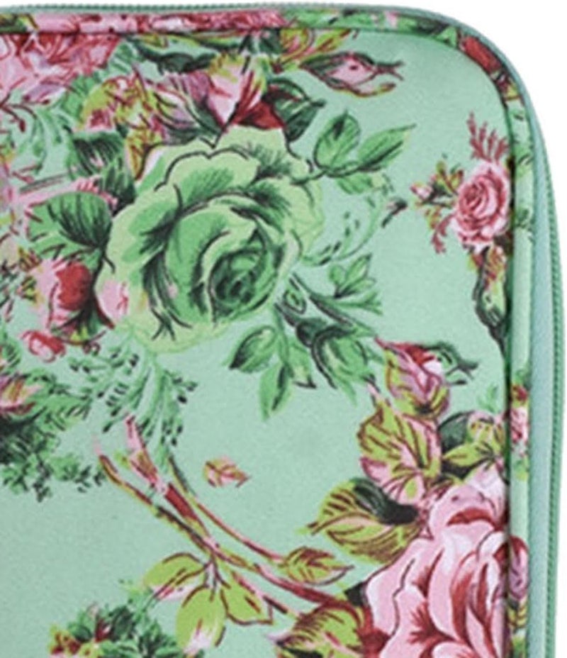 Crochet Hook Organizer Case with Storage Bag for Knitting Needles, Empty Accessory Holder for Sewing Needles, Or, Green - Image 2