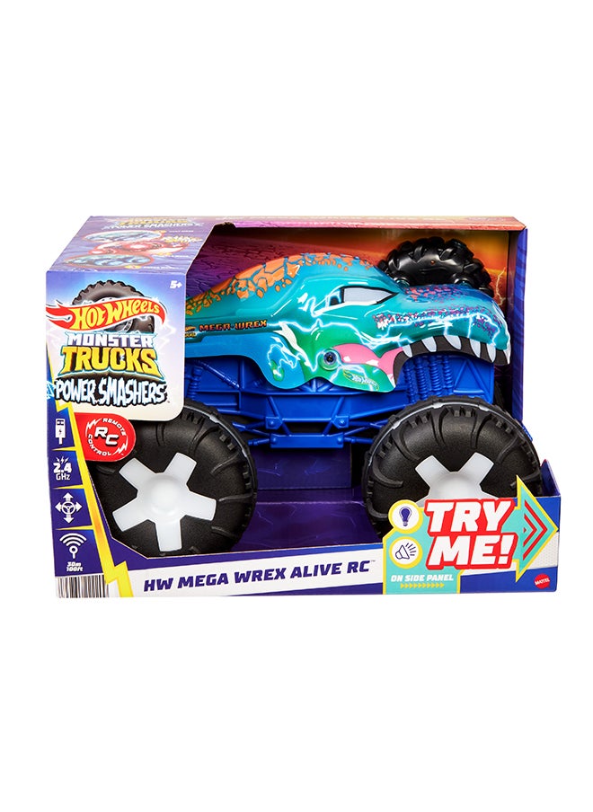 Hot Wheels - HW R/C 1:15 Monster Truck Mega Wrex Alive - Image 1