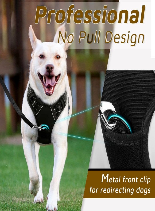 Doggo Bite Premium Reflective Dog Vest Harness| Soft Breathable| Padded Handle| Adjustable Straps & Luxury Buckle| No-Choke with Free Designer Leash-32mm| Chest (27-36inch) All Large Breeds 23-35Kg - Image 5