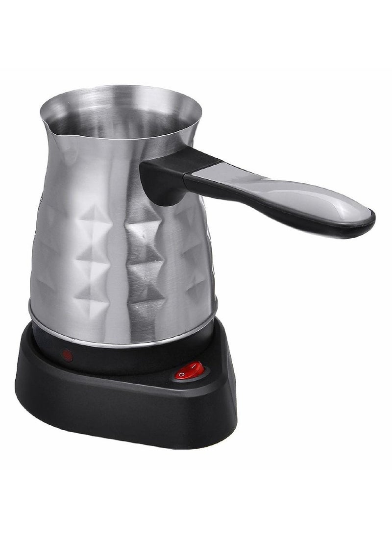 Generic Turkish Coffee Maker Electric 800W Coffee Pot 5 Cups, Traditional Turkish Coffee with Automatic Shut-Off Stainless Steel Design, Easy to Use and Clean, Perfect for Authentic Turkish Coffee at Home  - Image 2