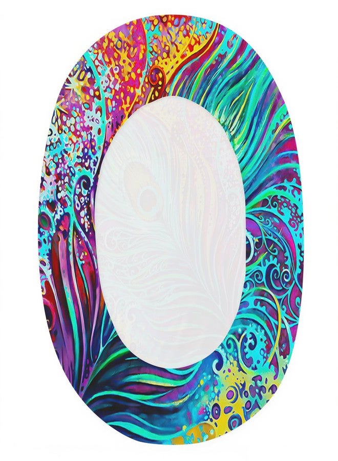 soxuding Hippie Feather Sheets Full Size Set，Boho Peacock Fitted Sheets (2 Pillowcase) Soft Microfiber for Boys Girls - Image 5