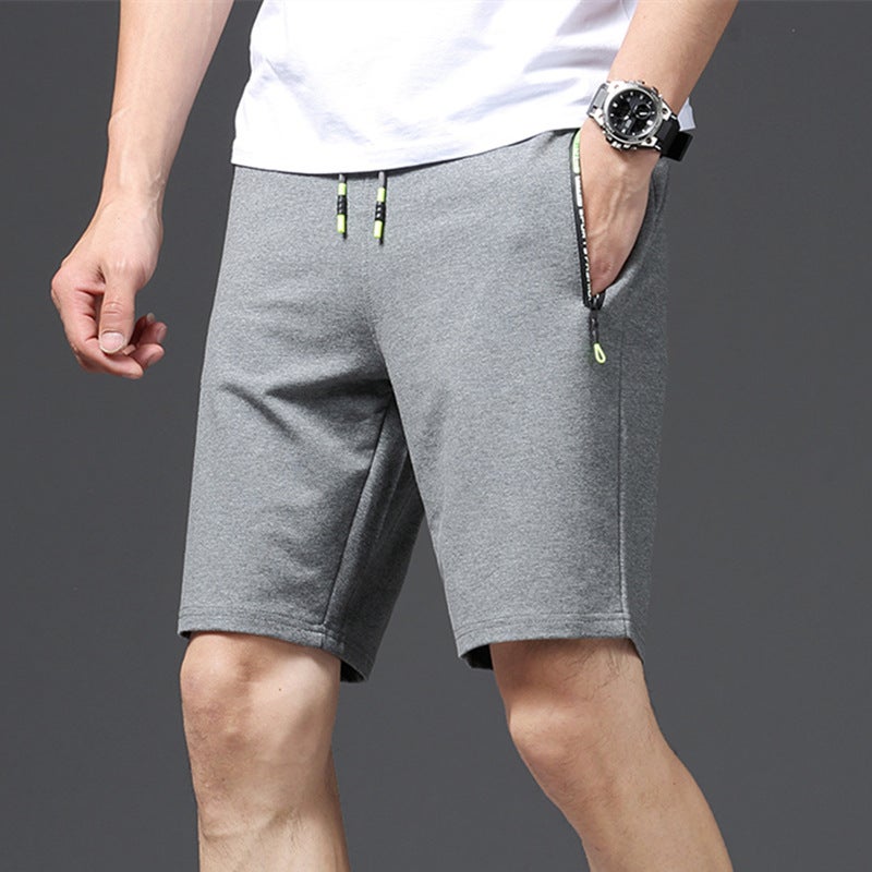 Summer New Five-point Pants Boys Casual Knitted Pants Teenager American Trendy Sports Pants Cross-border Large Size Shorts - Image 4