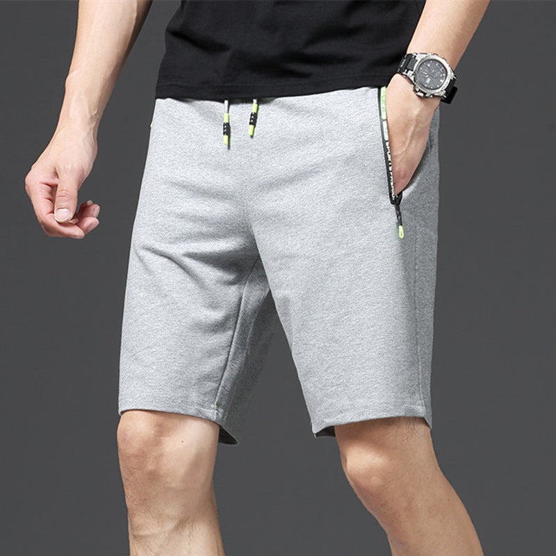 Summer New Five-point Pants Boys Casual Knitted Pants Teenager American Trendy Sports Pants Cross-border Large Size Shorts - Image 5